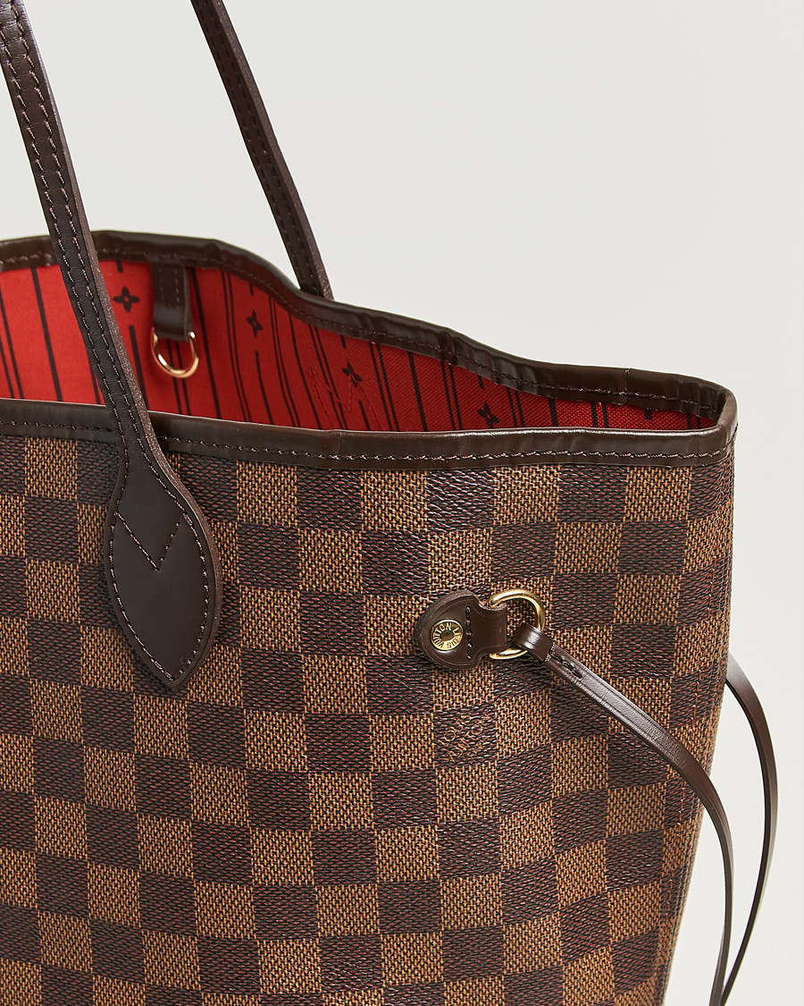 Herr | Pre-Owned & Vintage Bags | Louis Vuitton Pre-Owned | Neverfull MM Damier Ebene