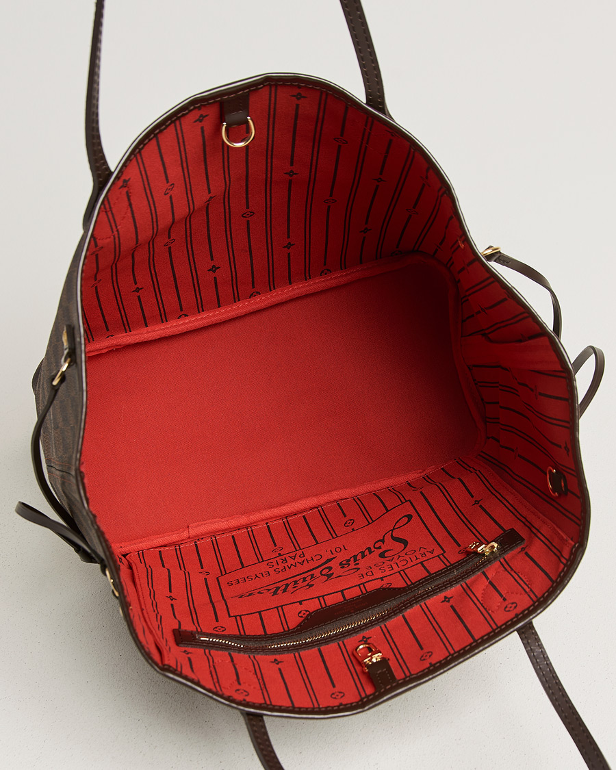 Herr | Pre-Owned & Vintage Bags | Louis Vuitton Pre-Owned | Neverfull MM Damier Ebene