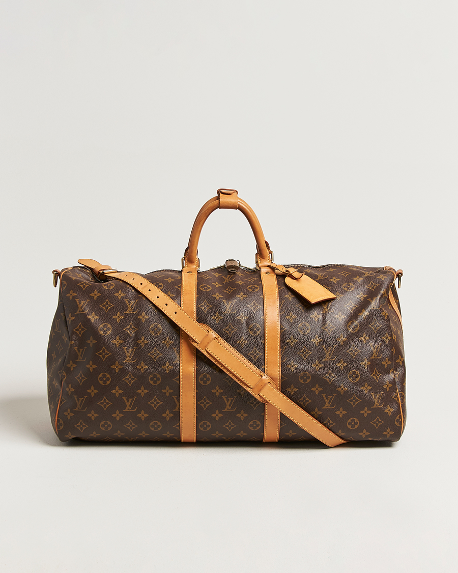 Herr | Pre-Owned & Vintage Bags | Louis Vuitton Pre-Owned | Keepall Bandouliére 55 Monogram