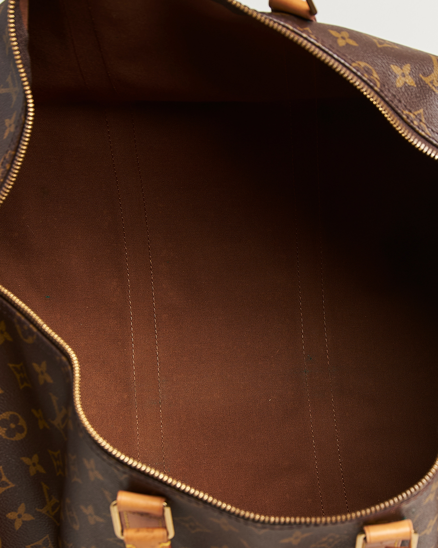 Herr | Pre-Owned & Vintage Bags | Louis Vuitton Pre-Owned | Keepall Bandouliére 55 Monogram