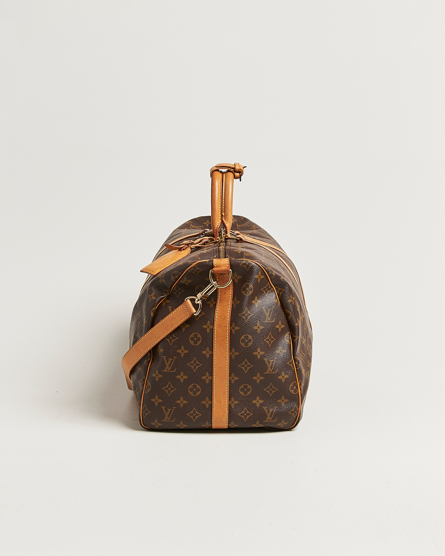 Herr | Pre-Owned & Vintage Bags | Louis Vuitton Pre-Owned | Keepall Bandouliére 55 Monogram