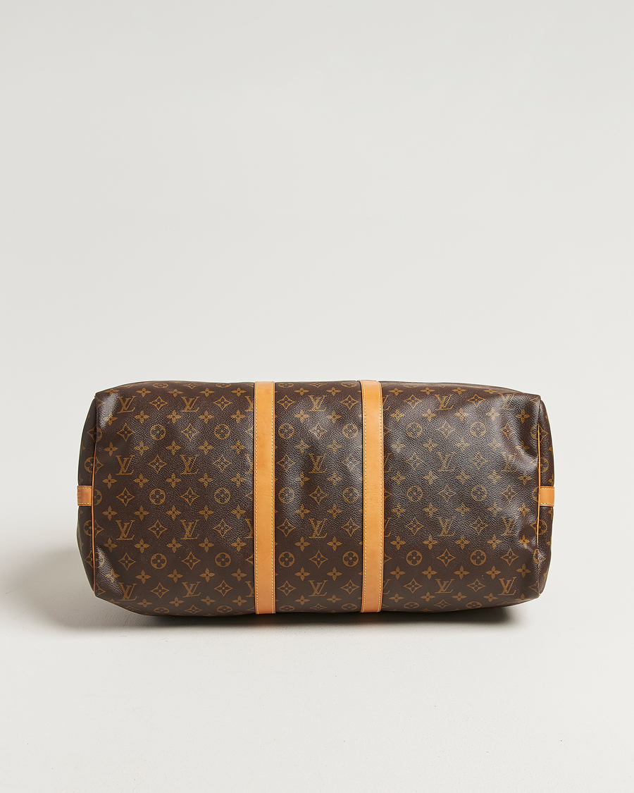 Herr | Pre-Owned & Vintage Bags | Louis Vuitton Pre-Owned | Keepall Bandouliére 55 Monogram