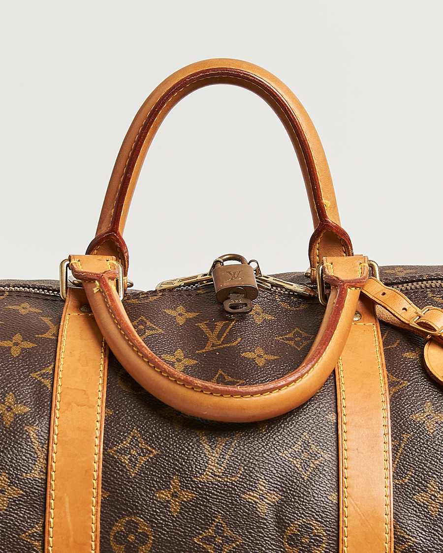 Herr | Pre-Owned & Vintage Bags | Louis Vuitton Pre-Owned | Keepall Bandouliére 55 Monogram