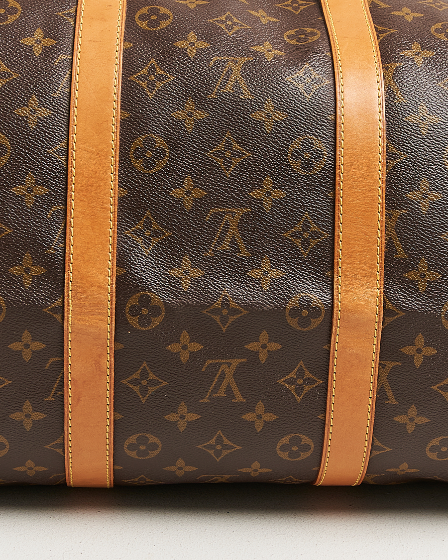 Herr | Pre-Owned & Vintage Bags | Louis Vuitton Pre-Owned | Keepall Bandouliére 55 Monogram