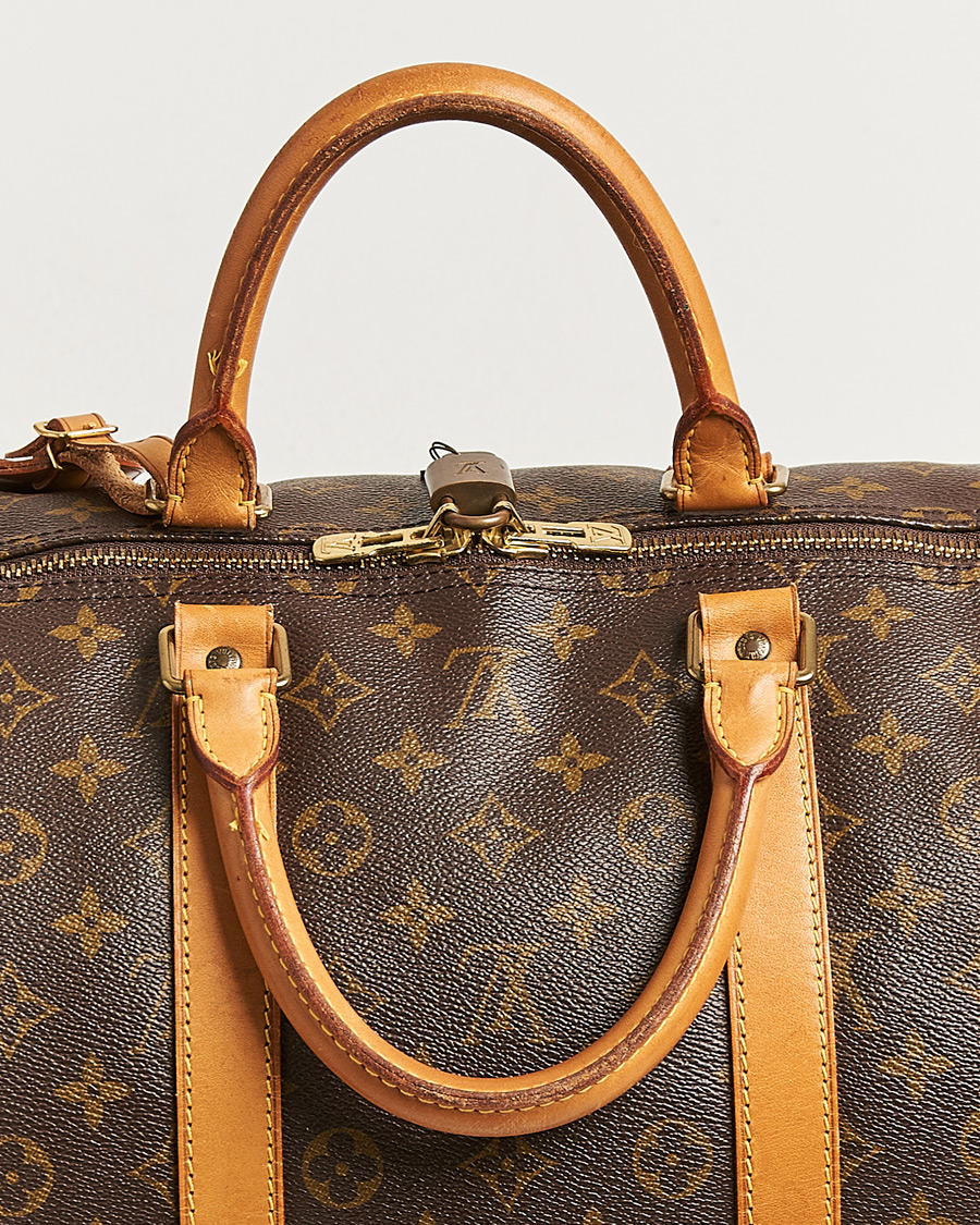 Herr | Pre-Owned & Vintage Bags | Louis Vuitton Pre-Owned | Keepall Bandouliére 55 Monogram