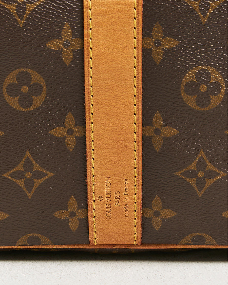 Herr | Pre-Owned & Vintage Bags | Louis Vuitton Pre-Owned | Keepall Bandouliére 55 Monogram