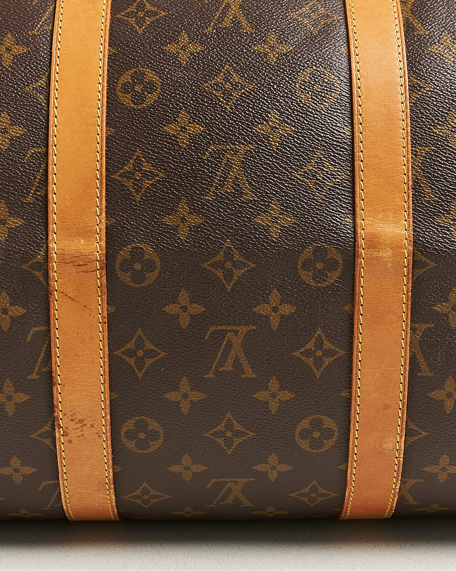Herr | Pre-Owned & Vintage Bags | Louis Vuitton Pre-Owned | Keepall Bandouliére 55 Monogram