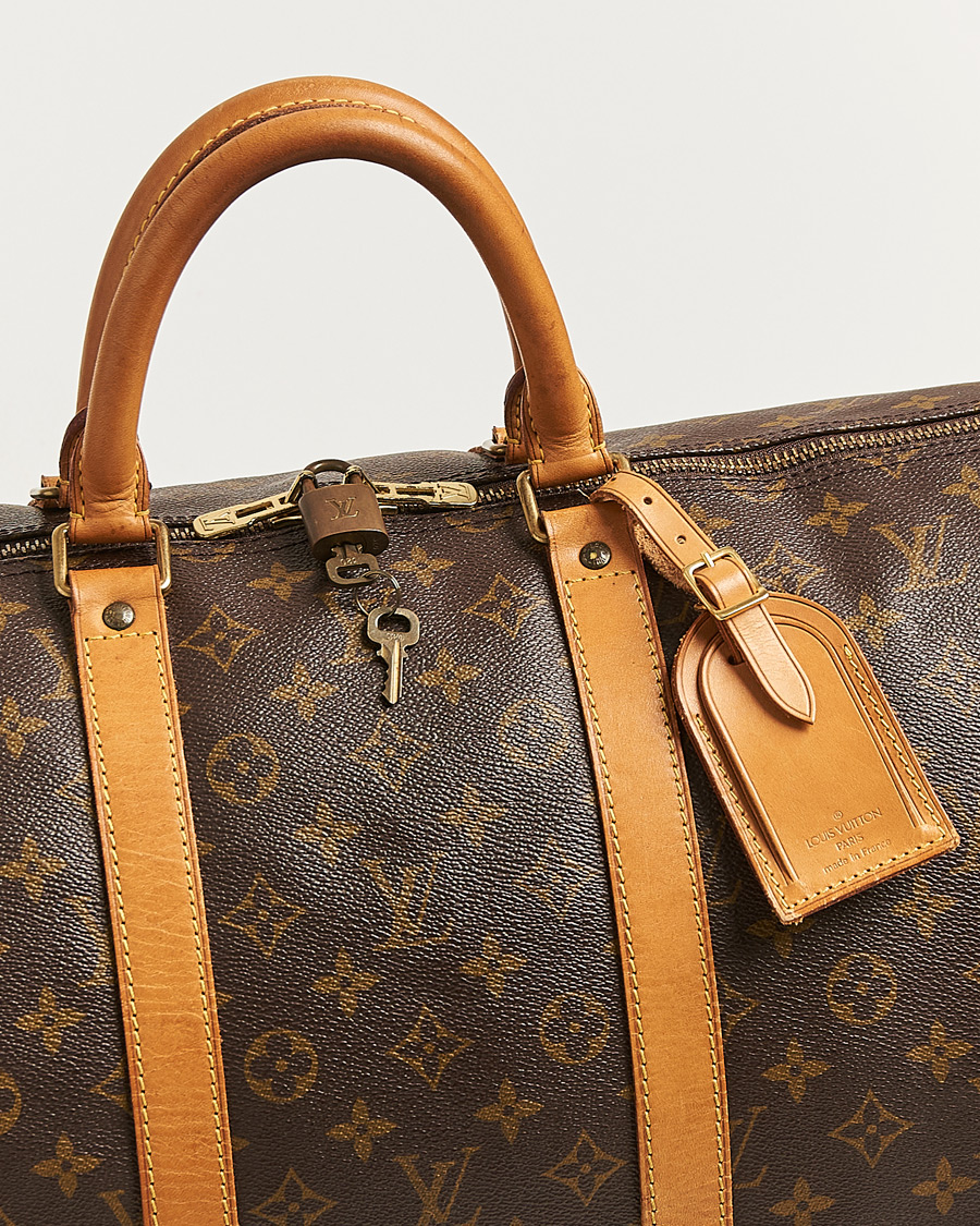 Herr | Pre-Owned & Vintage Bags | Louis Vuitton Pre-Owned | Keepall Bandouliére 55 Monogram