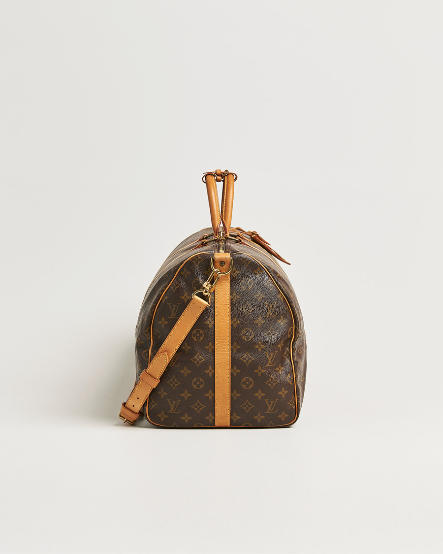 Herr | Pre-Owned & Vintage Bags | Louis Vuitton Pre-Owned | Keepall Bandouliére 55 Monogram
