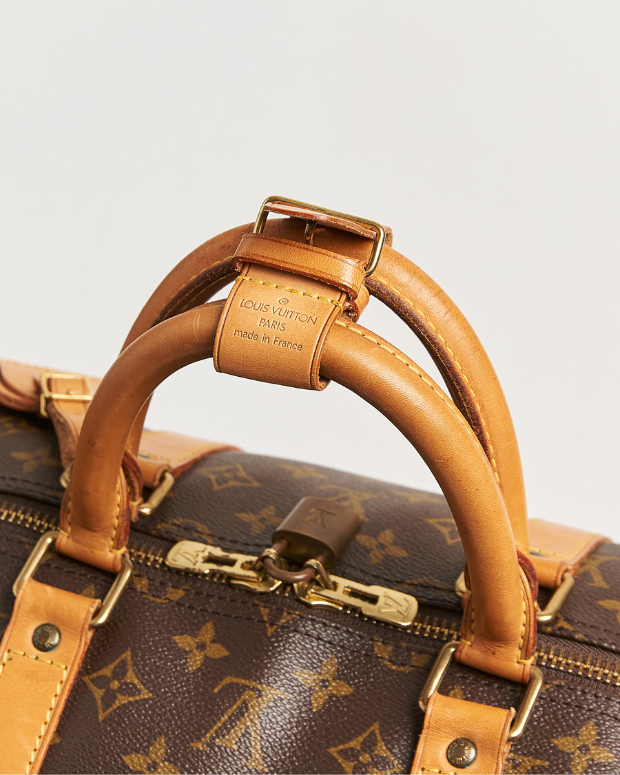Herr | Pre-Owned & Vintage Bags | Louis Vuitton Pre-Owned | Keepall Bandouliére 55 Monogram