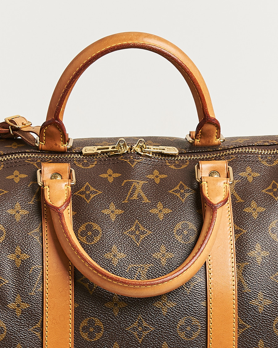 Herr | Pre-Owned & Vintage Bags | Louis Vuitton Pre-Owned | Keepall Bandouliére 55 Monogram