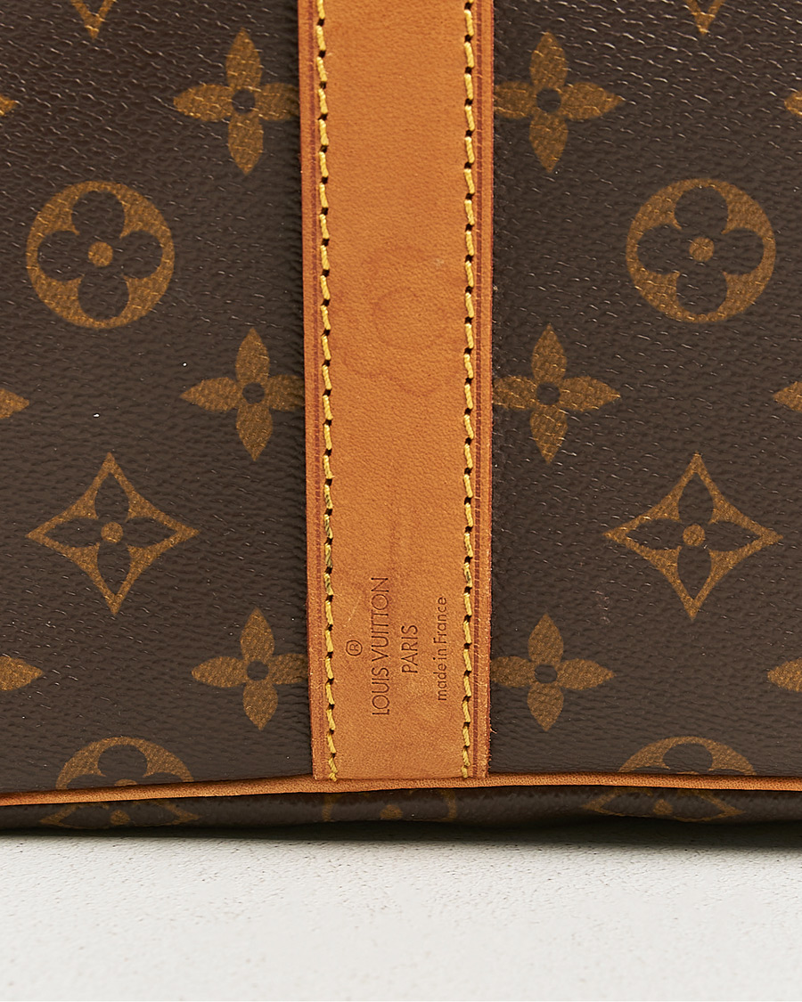 Herr | Pre-Owned & Vintage Bags | Louis Vuitton Pre-Owned | Keepall Bandouliére 55 Monogram