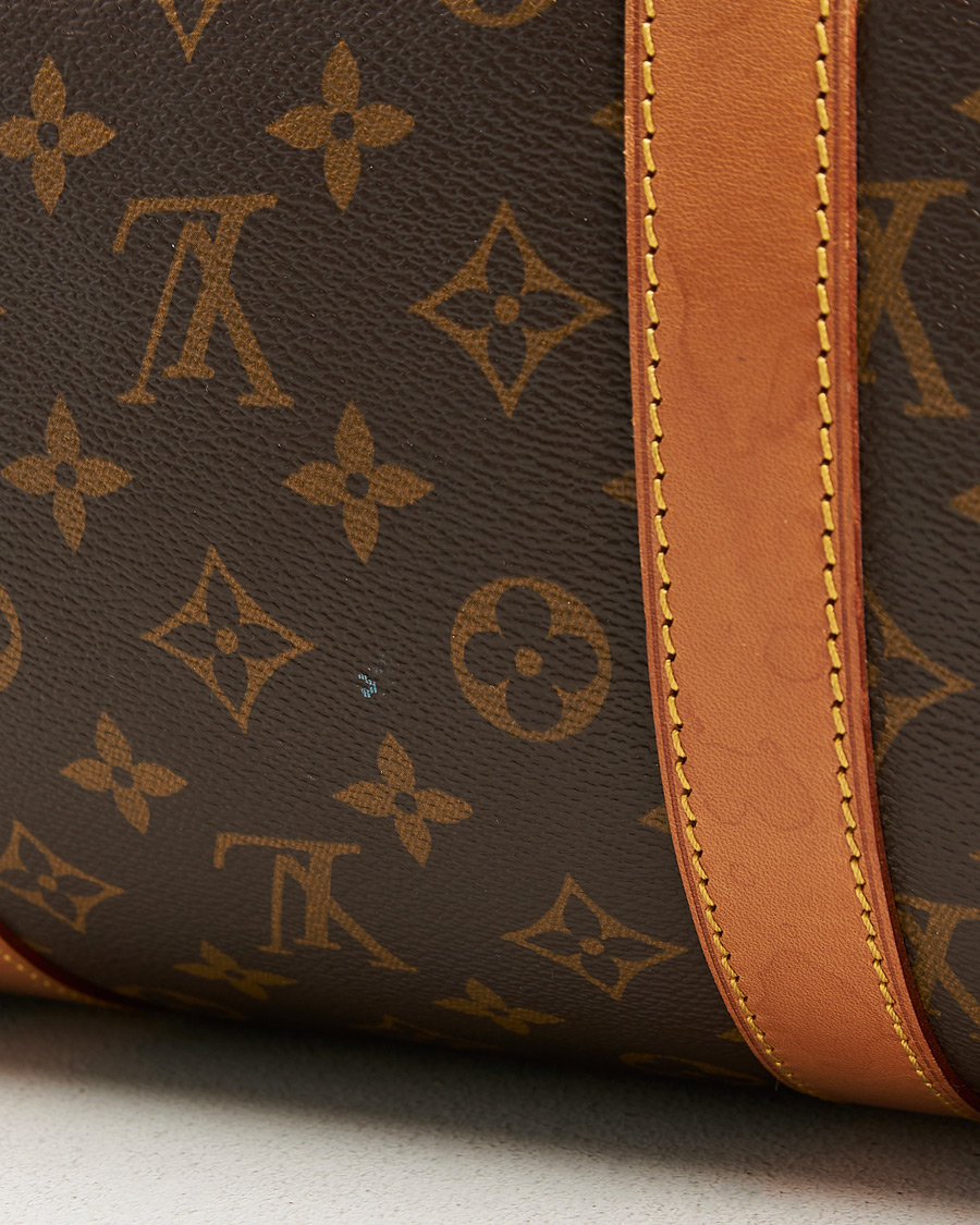 Herr | Pre-Owned & Vintage Bags | Louis Vuitton Pre-Owned | Keepall Bandouliére 55 Monogram