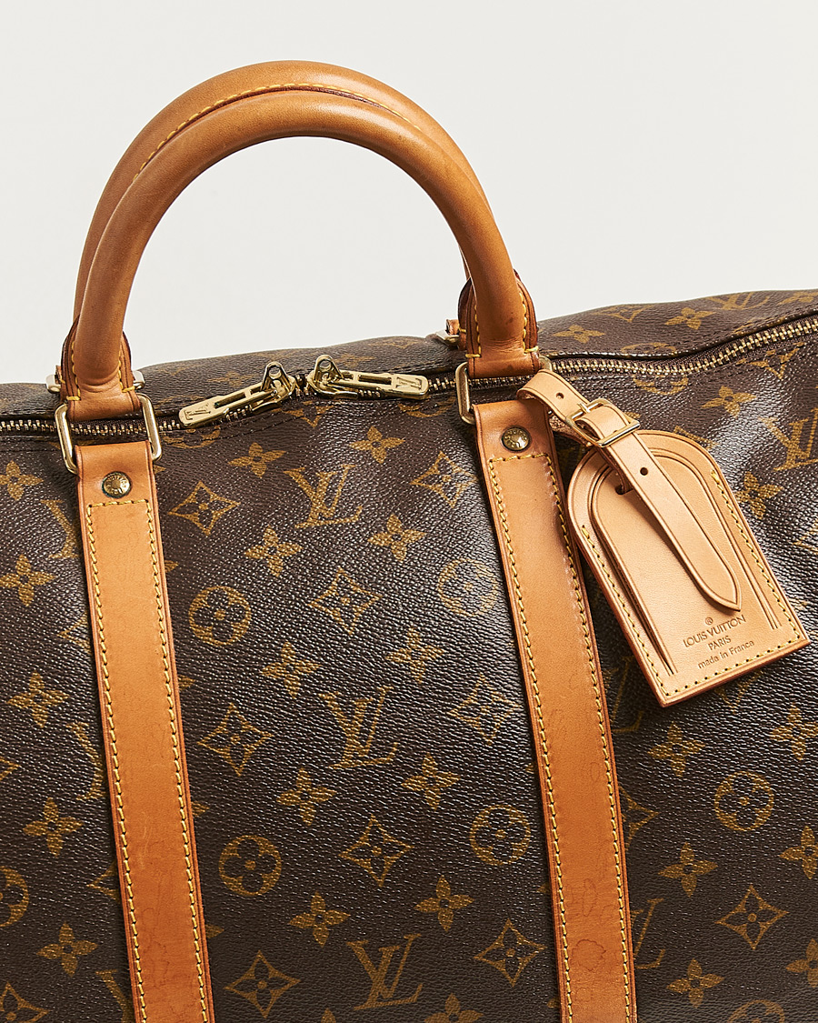 Herr | Pre-Owned & Vintage Bags | Louis Vuitton Pre-Owned | Keepall Bandouliére 55 Monogram
