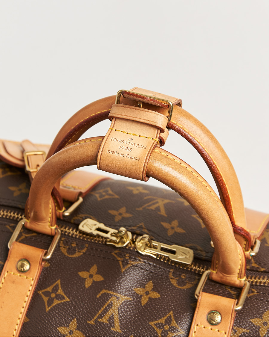 Herr | Pre-Owned & Vintage Bags | Louis Vuitton Pre-Owned | Keepall Bandouliére 55 Monogram