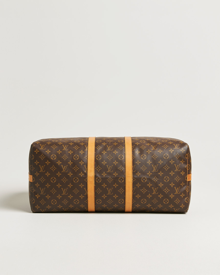 Herr | Pre-Owned & Vintage Bags | Louis Vuitton Pre-Owned | Keepall Bandouliére 55 Monogram