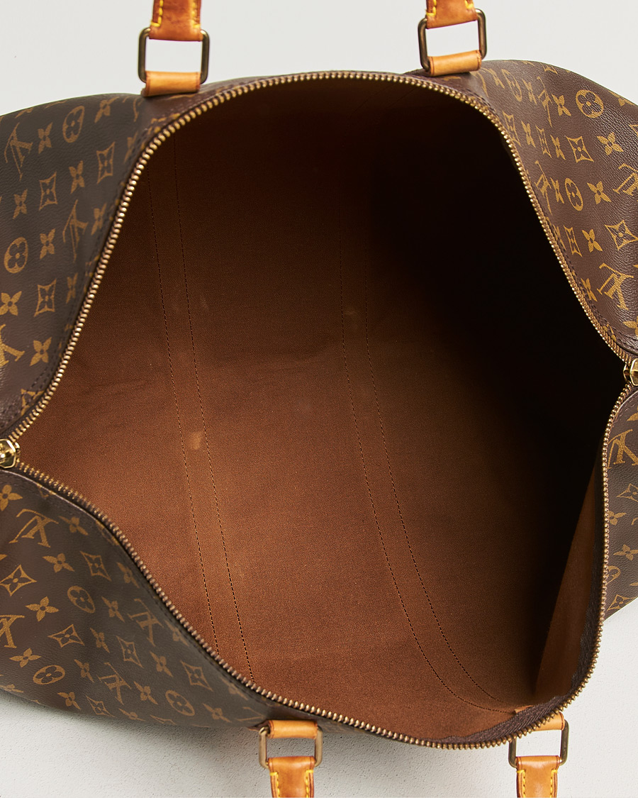 Herr | Pre-Owned & Vintage Bags | Louis Vuitton Pre-Owned | Keepall Bandouliére 55 Monogram