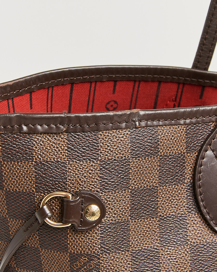 Herr | Pre-Owned & Vintage Bags | Louis Vuitton Pre-Owned | Neverfull MM Damier Ebene