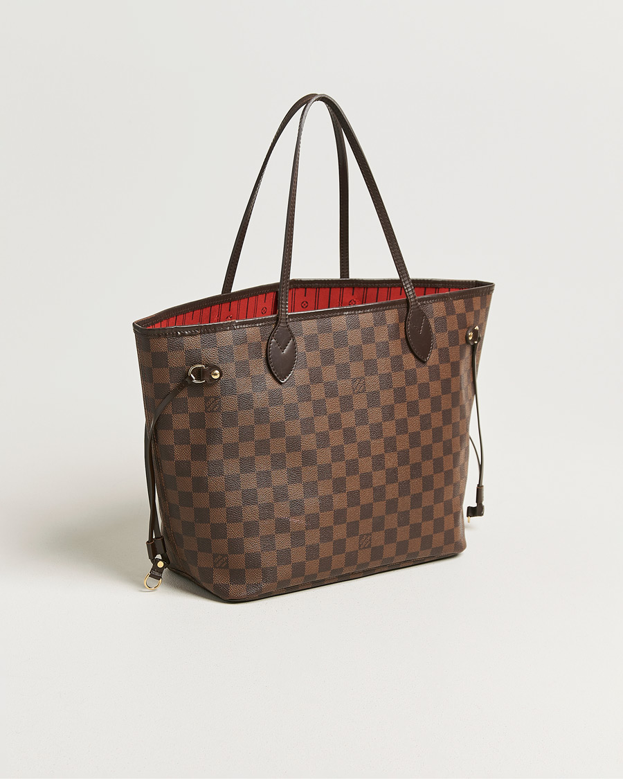 Herr | Pre-Owned & Vintage Bags | Louis Vuitton Pre-Owned | Neverfull MM Damier Ebene