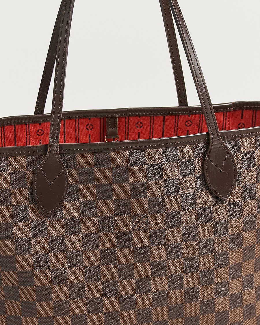 Herr | Pre-Owned & Vintage Bags | Louis Vuitton Pre-Owned | Neverfull MM Damier Ebene