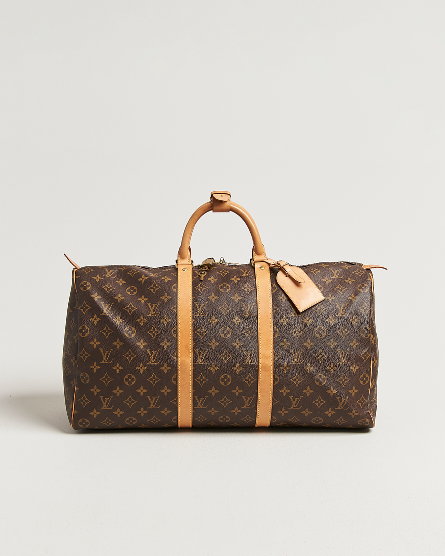 Herr | Pre-Owned & Vintage Bags | Louis Vuitton Pre-Owned | Keepall 50 Monogram