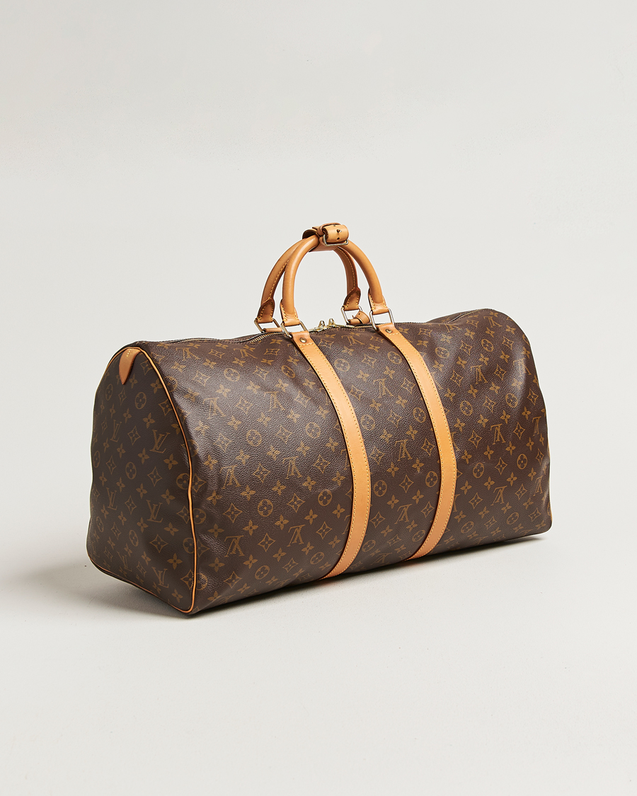 Herr | Pre-Owned & Vintage Bags | Louis Vuitton Pre-Owned | Keepall 55 Monogram