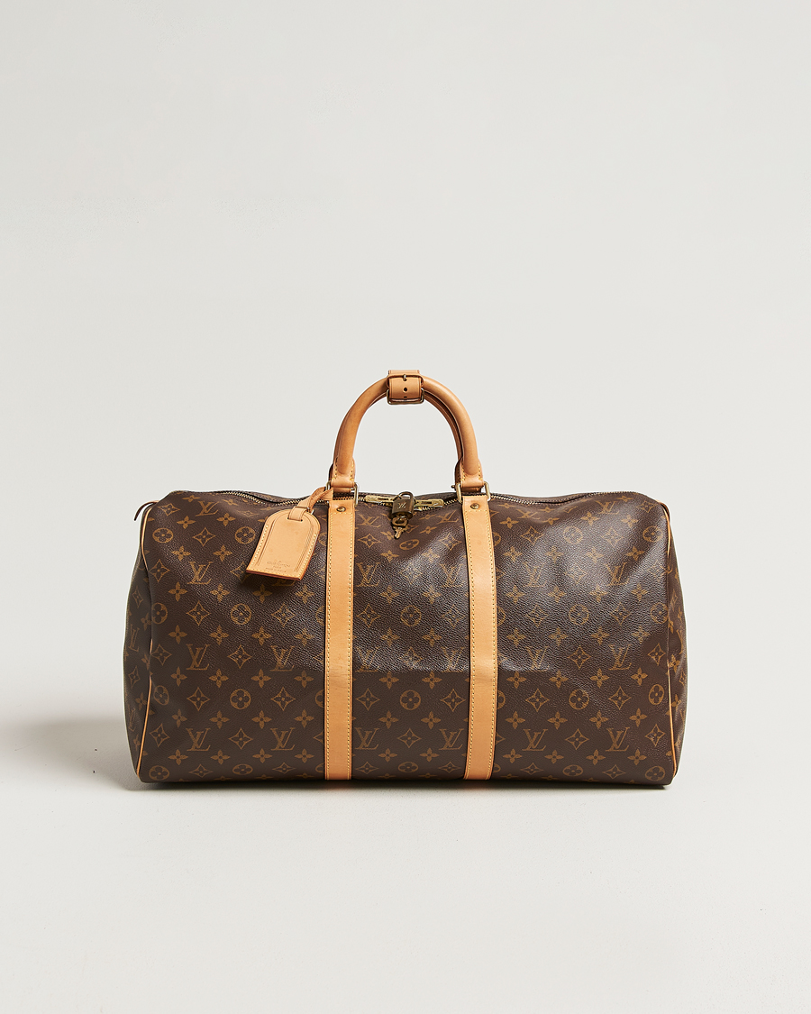 Herr | Pre-Owned & Vintage Bags | Louis Vuitton Pre-Owned | Keepall 50 Monogram