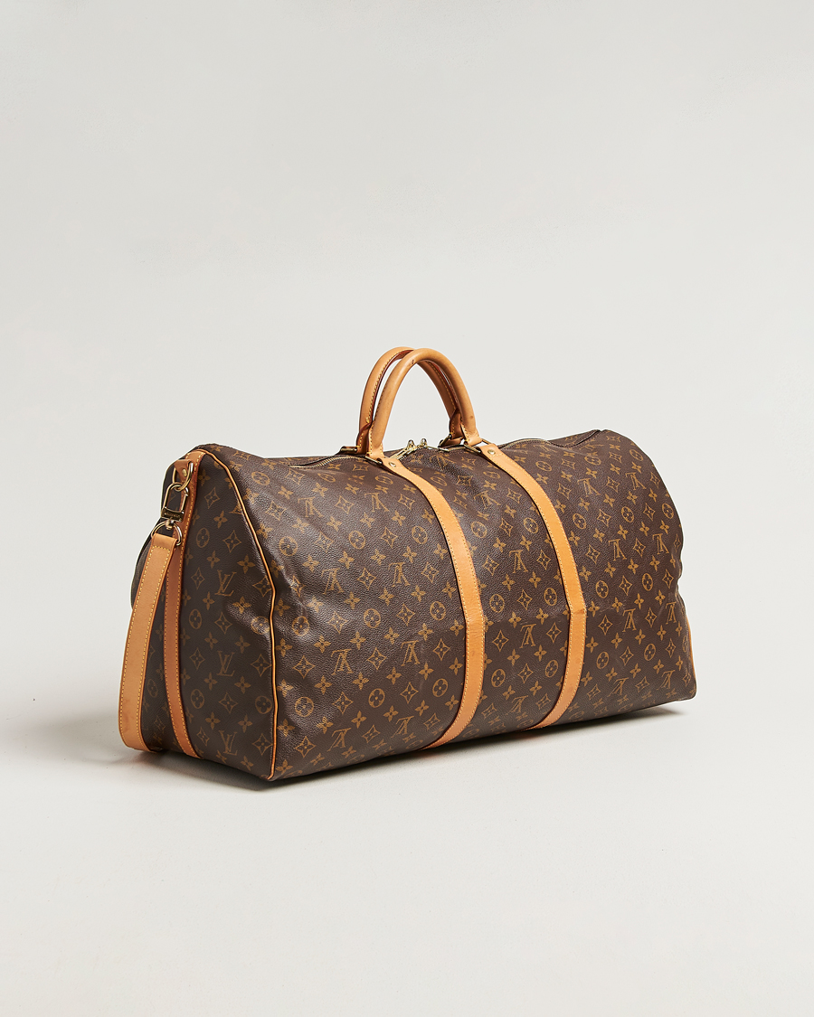 Herr | Pre-Owned & Vintage Bags | Louis Vuitton Pre-Owned | Keepall Bandouilére 60 Monogram
