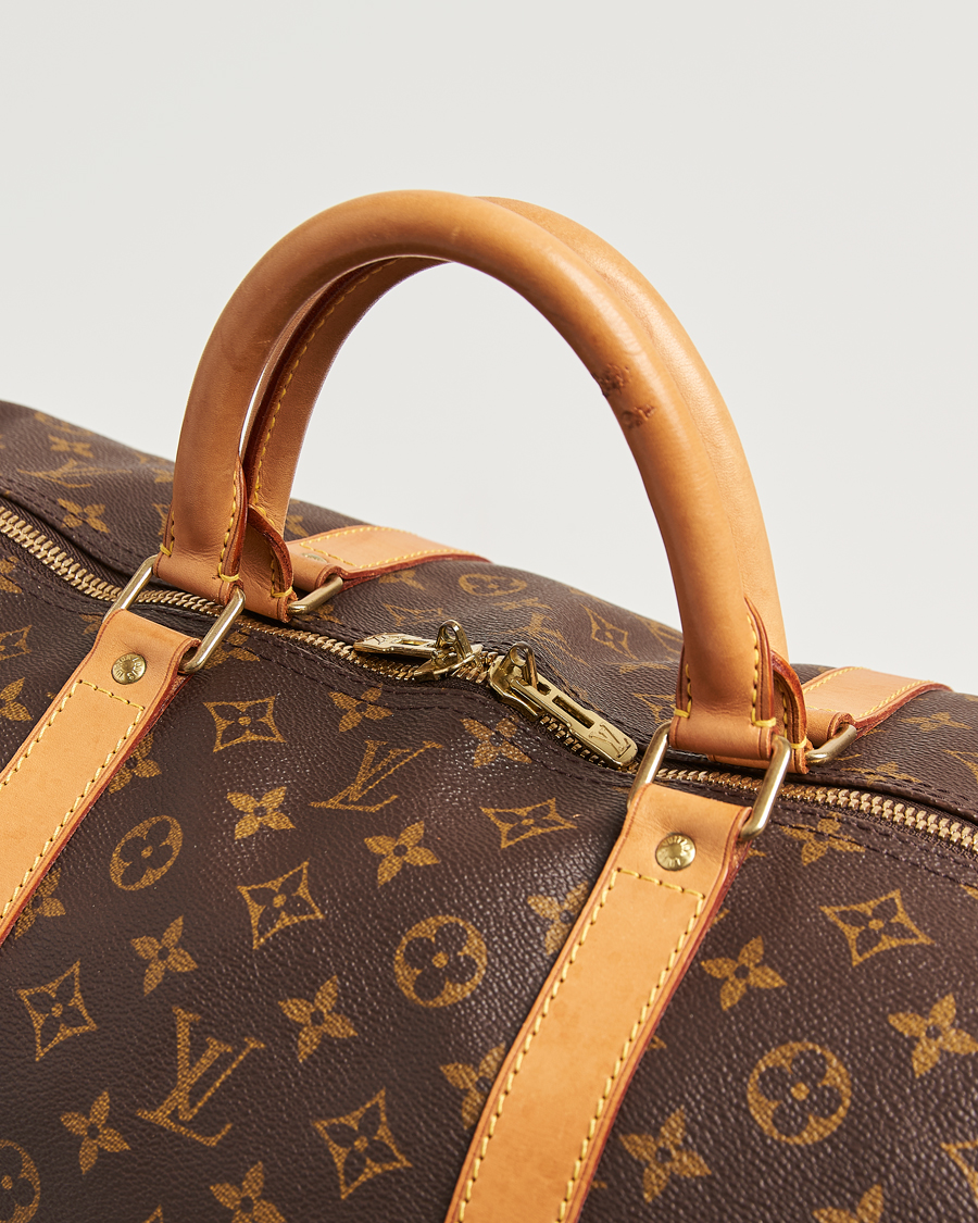 Herr | Pre-Owned & Vintage Bags | Louis Vuitton Pre-Owned | Keepall Bandouilére 60 Monogram