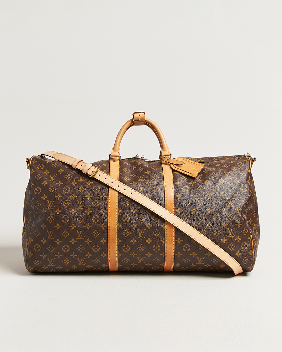Herr | Pre-Owned & Vintage Bags | Louis Vuitton Pre-Owned | Keepall Bandouliére 60 Monogram