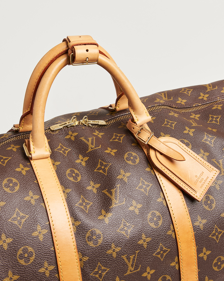 Herr | Pre-Owned & Vintage Bags | Louis Vuitton Pre-Owned | Keepall Bandouliére 60 Monogram