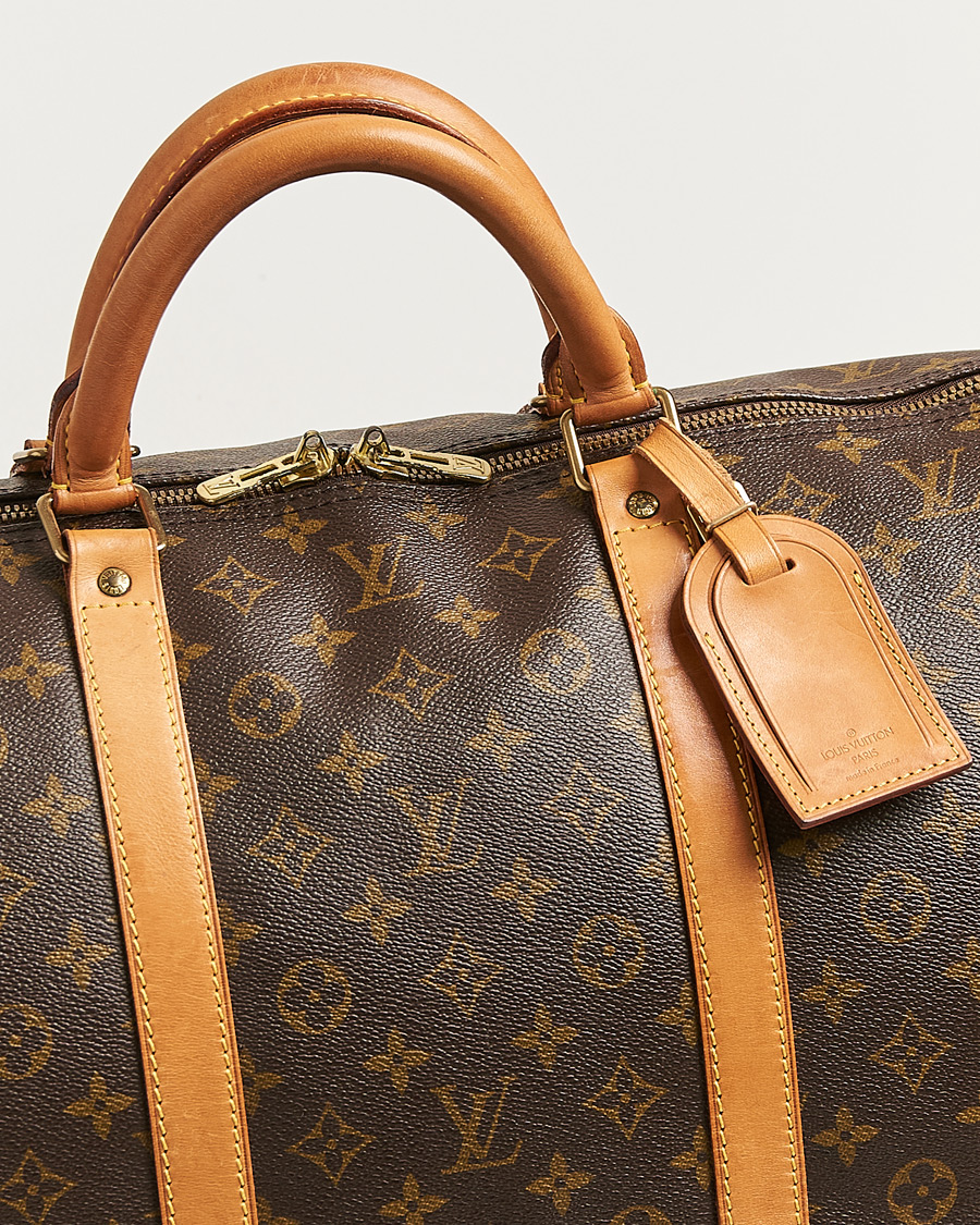 Herr | Pre-Owned & Vintage Bags | Louis Vuitton Pre-Owned | Keepall Bandouliére 60 Monogram