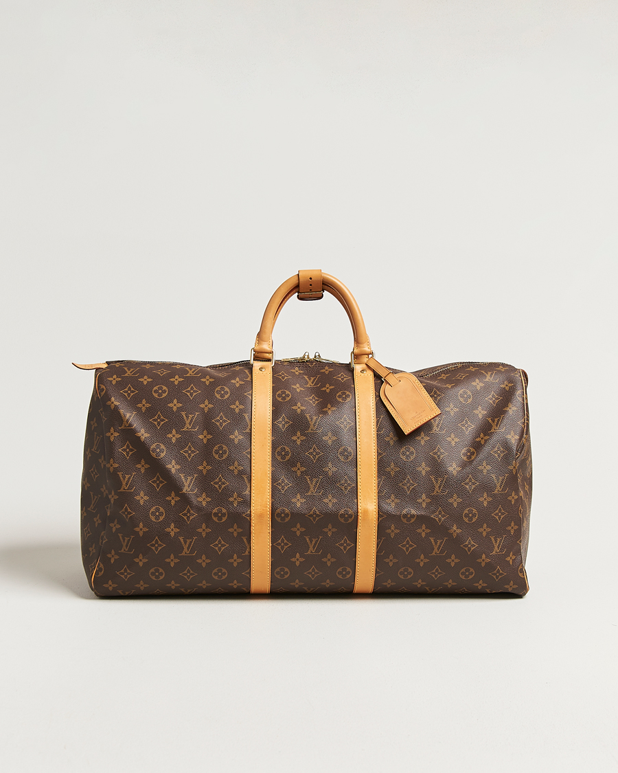 Herr | Pre-Owned & Vintage Bags | Louis Vuitton Pre-Owned | Keepall 55 Monogram