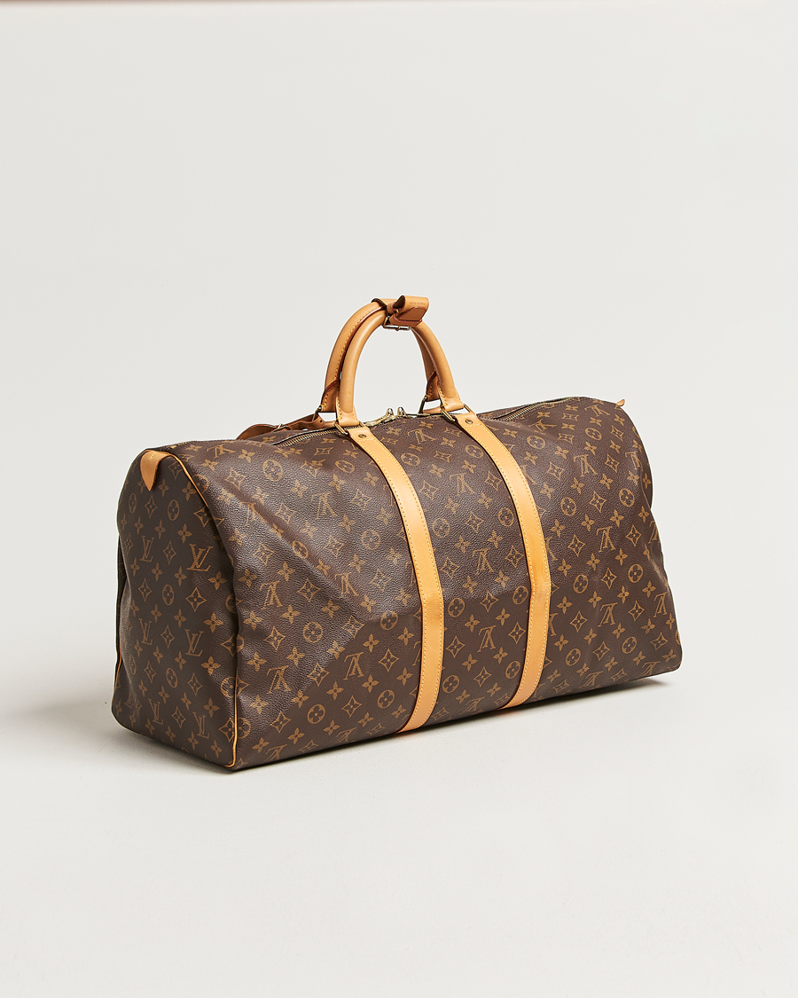 Herr | Pre-Owned & Vintage Bags | Louis Vuitton Pre-Owned | Keepall 55 Monogram