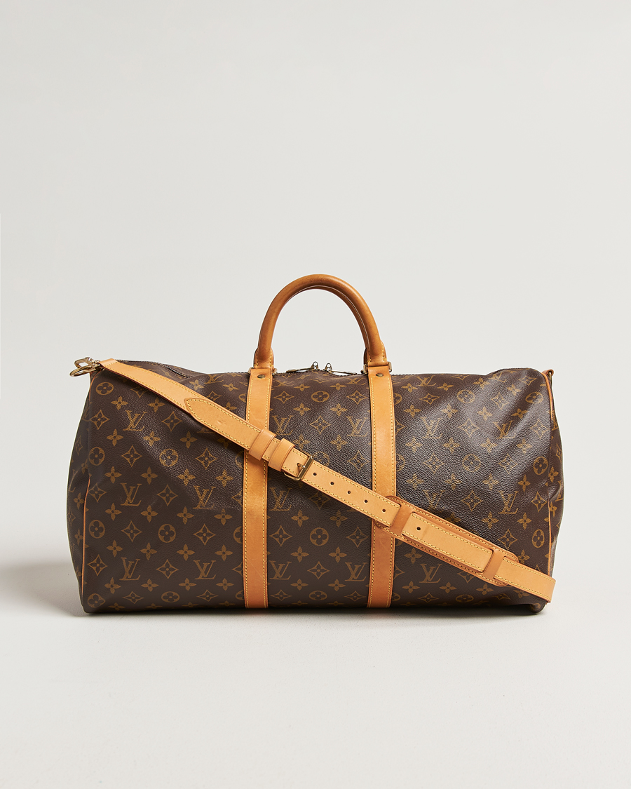 Herr | Pre-Owned & Vintage Bags | Louis Vuitton Pre-Owned | Keepall Bandouliére 50 Monogram