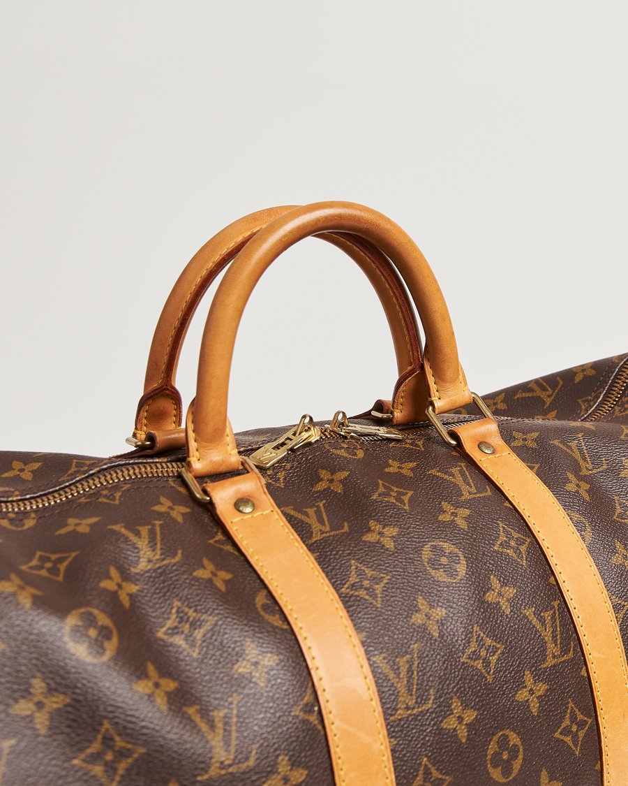 Herr | Pre-Owned & Vintage Bags | Louis Vuitton Pre-Owned | Keepall Bandouliére 50 Monogram