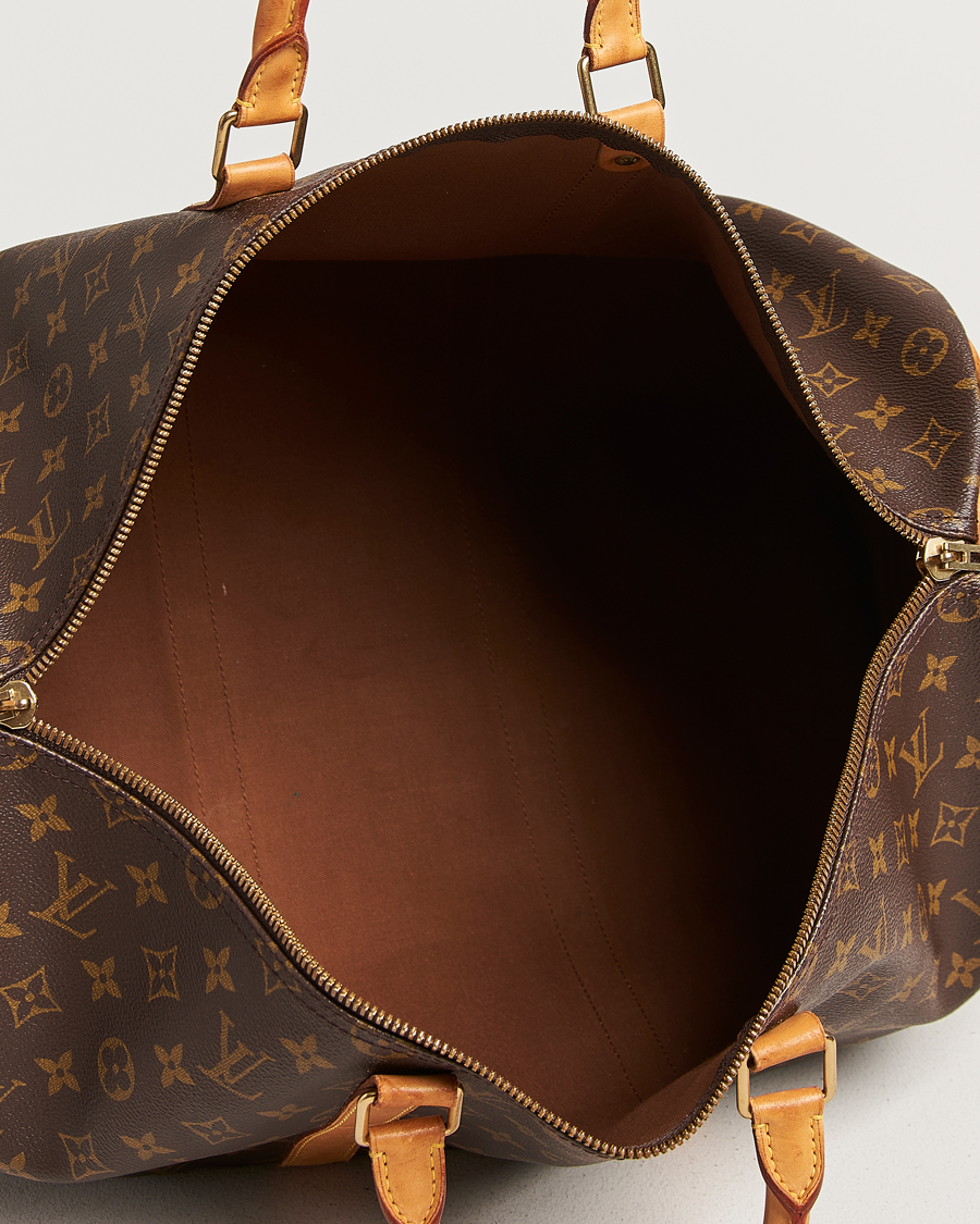 Herr | Pre-Owned & Vintage Bags | Louis Vuitton Pre-Owned | Keepall Bandouliére 50 Monogram