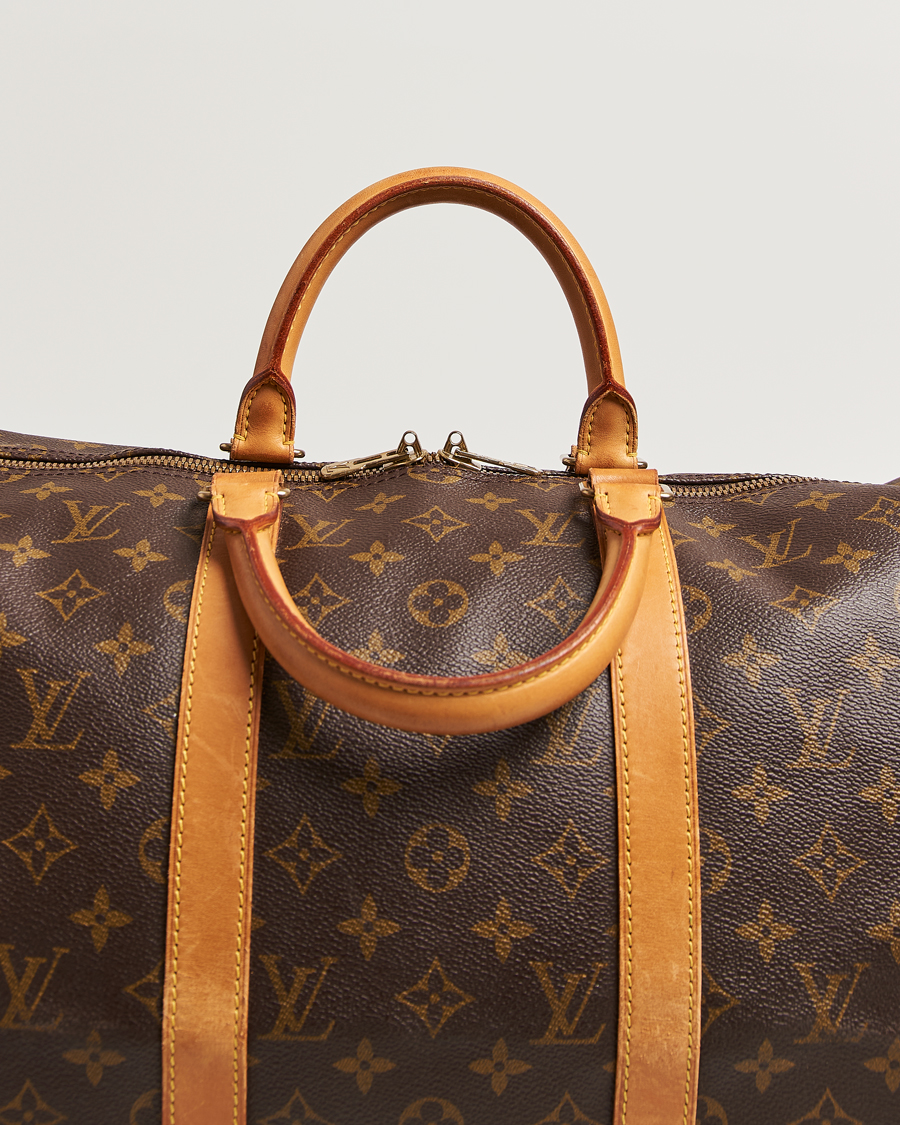 Herr | Pre-Owned & Vintage Bags | Louis Vuitton Pre-Owned | Keepall Bandouliére 50 Monogram