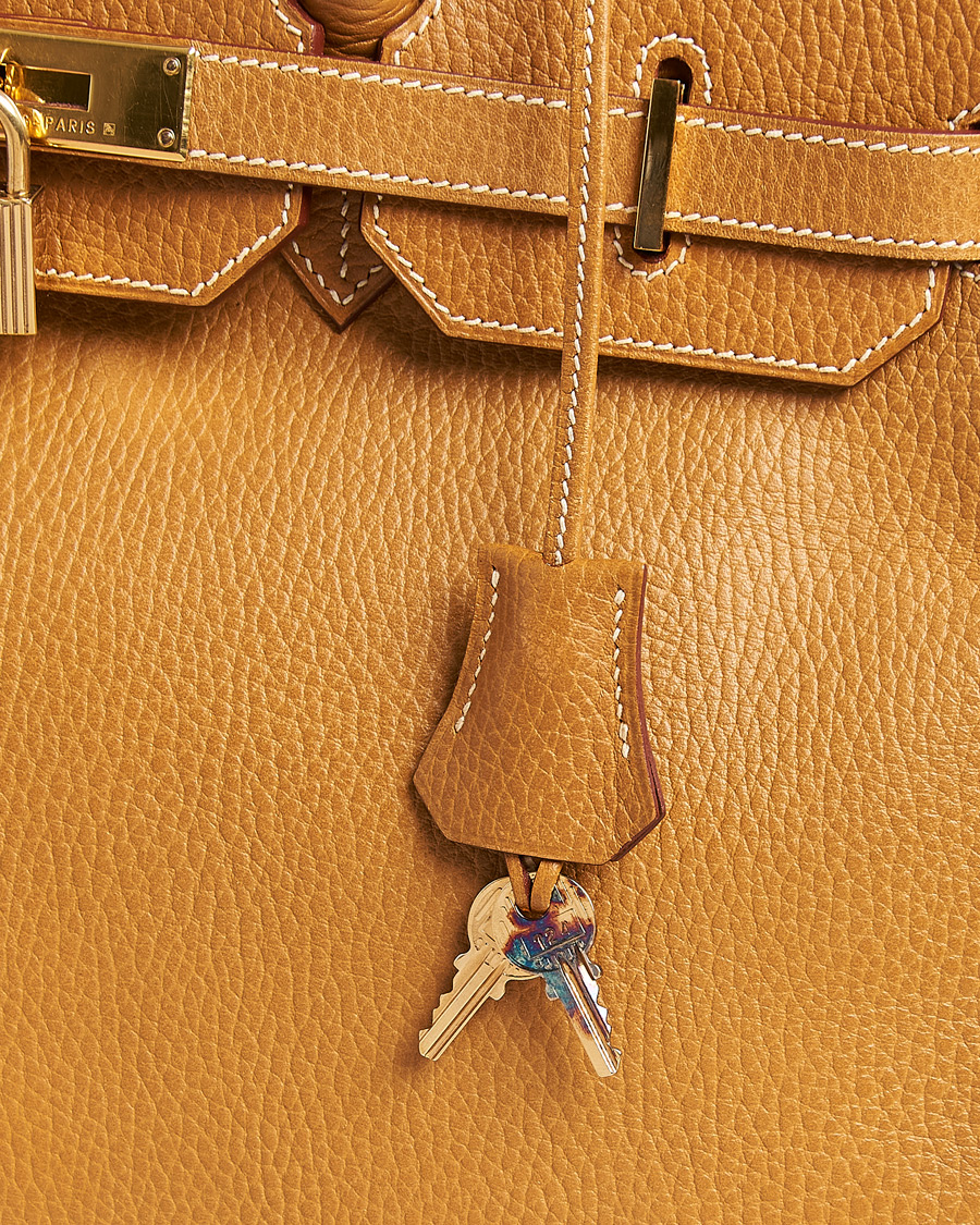 Herr | Pre-Owned & Vintage Bags | Hermès Pre-Owned | Birkin 35 Ardennes Gold
