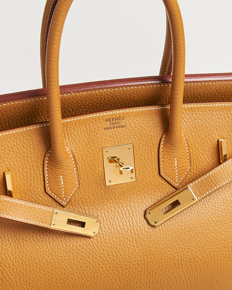 Herr | Pre-Owned & Vintage Bags | Hermès Pre-Owned | Birkin 35 Ardennes Gold
