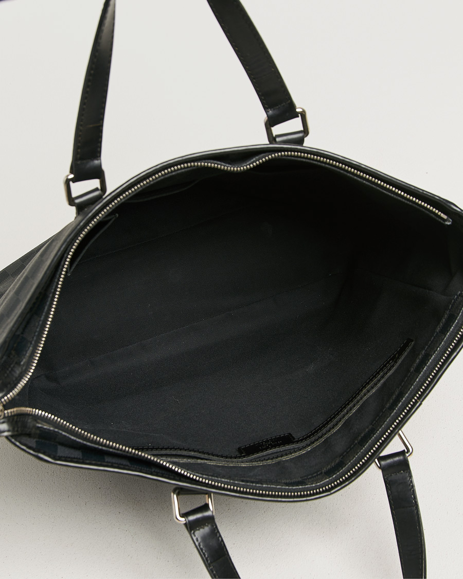 Herr | Pre-Owned & Vintage Bags | Louis Vuitton Pre-Owned | Tadao Tote Bag Damier Graphite