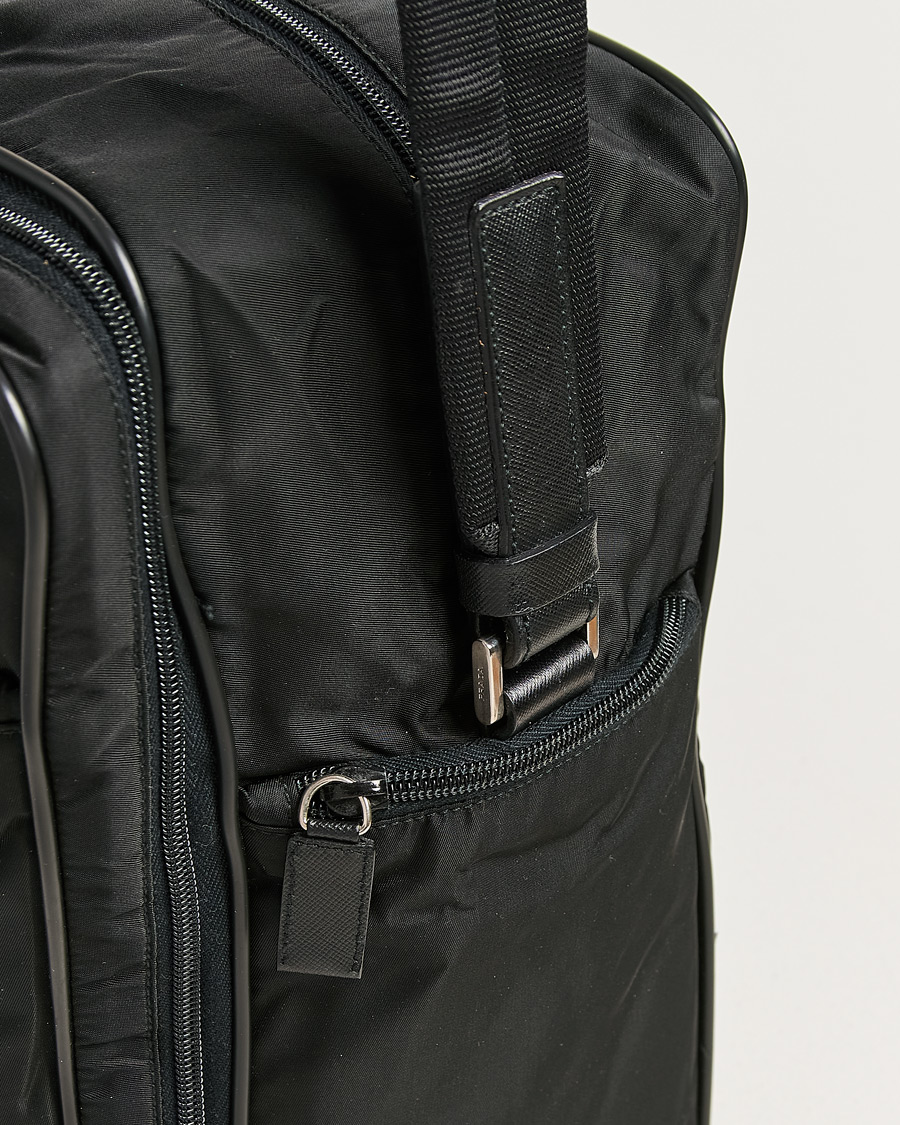 Herr | Pre-Owned & Vintage Bags | Prada Pre-Owned | Tessuto Nylon Document Bag Black