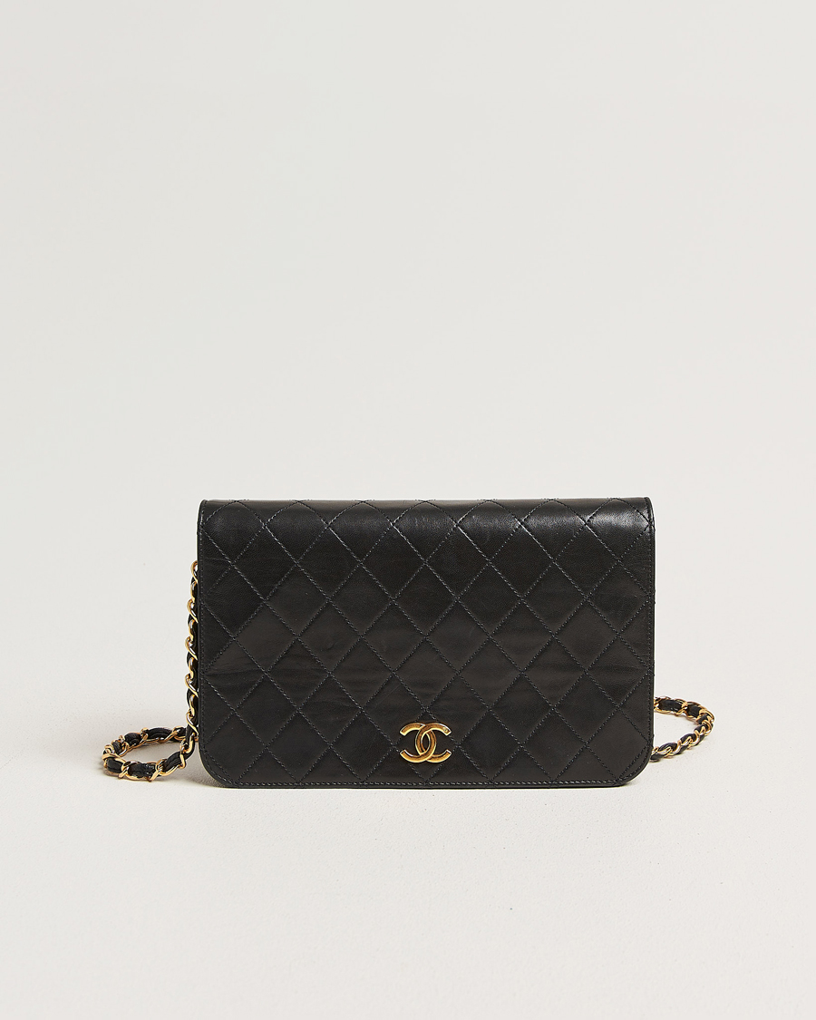 Herr | Pre-Owned & Vintage Bags | Chanel Pre-Owned | Classic Single Flap Bag Lambskin Small Black