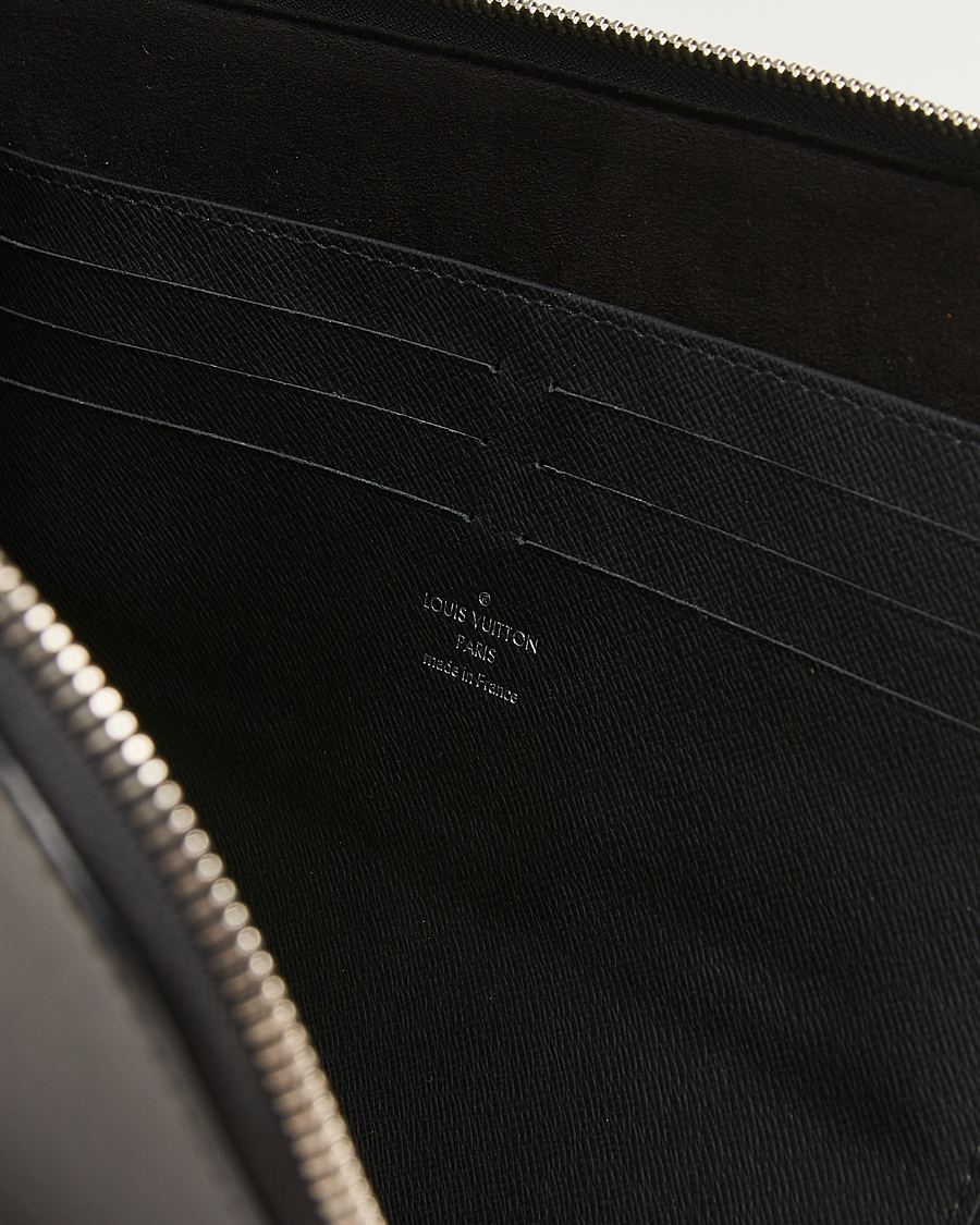 Herr | Pre-Owned & Vintage Bags | Louis Vuitton Pre-Owned | Porte Documents Epi Leather Black