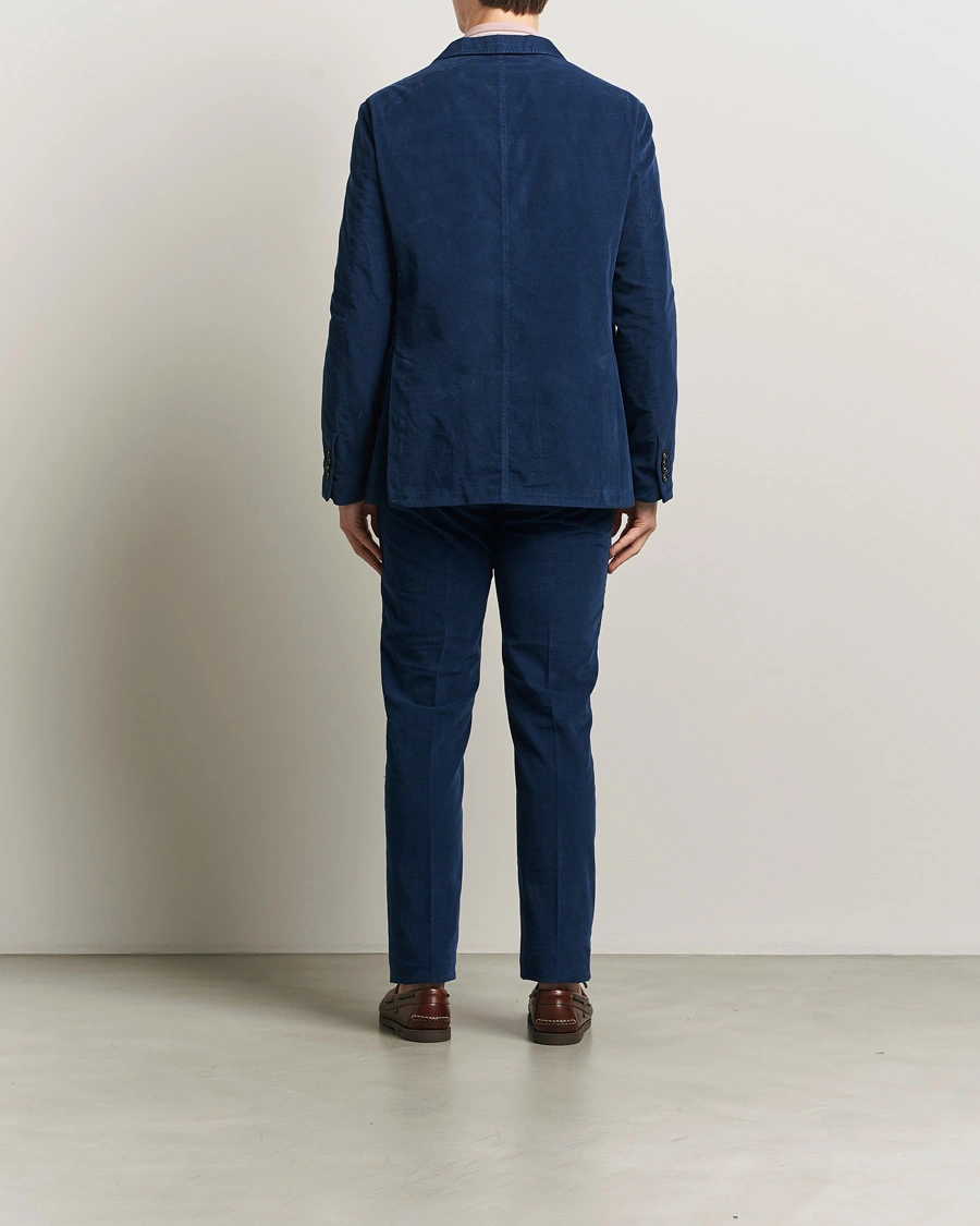 Herr | Kostymer | Massimo Alba | Sloop Corduroy Suit Midnight Blue