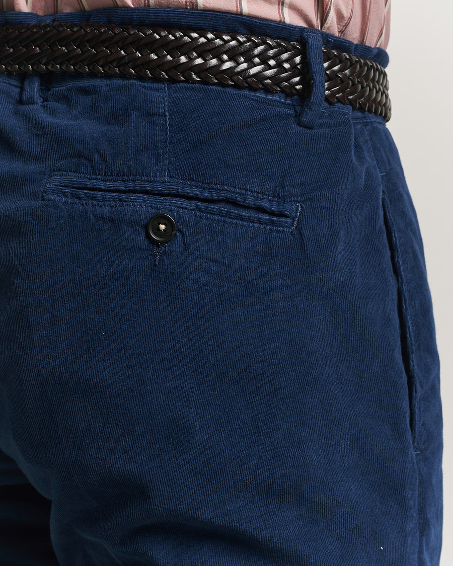 Herr | Kostymer | Massimo Alba | Sloop Corduroy Suit Midnight Blue