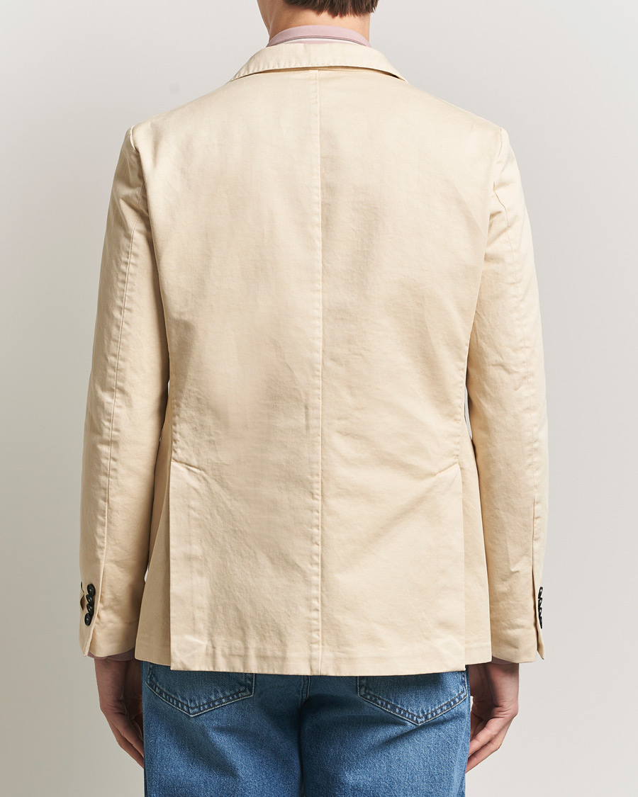 Herr | Kavajer | Massimo Alba | Sloop Cotton Blazer Light Beige