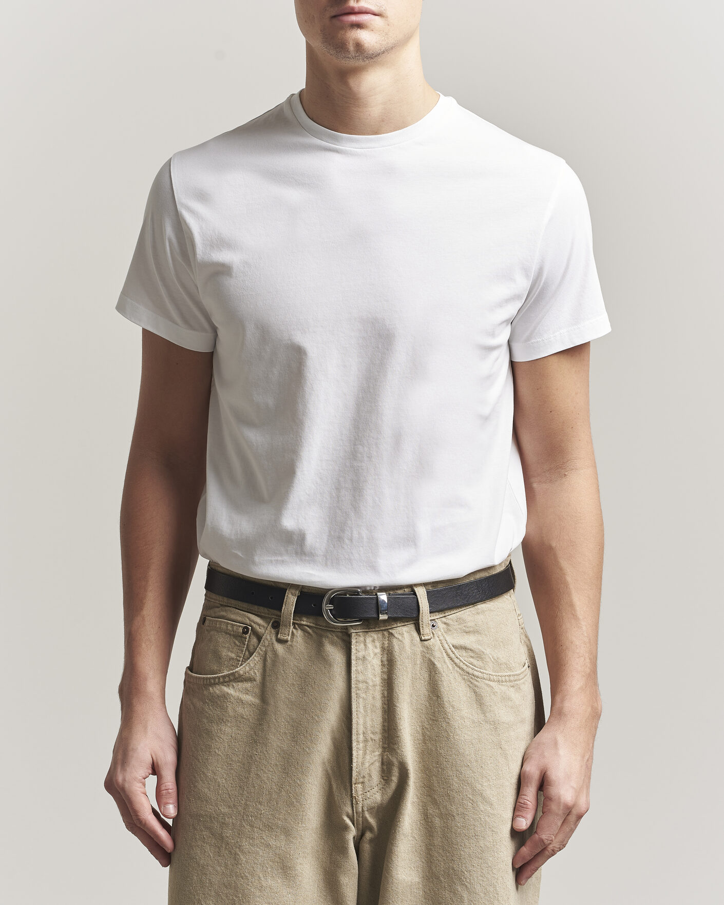 Herr | T-Shirts | Jil Sander | Short Sleeve Basic T-Shirt White