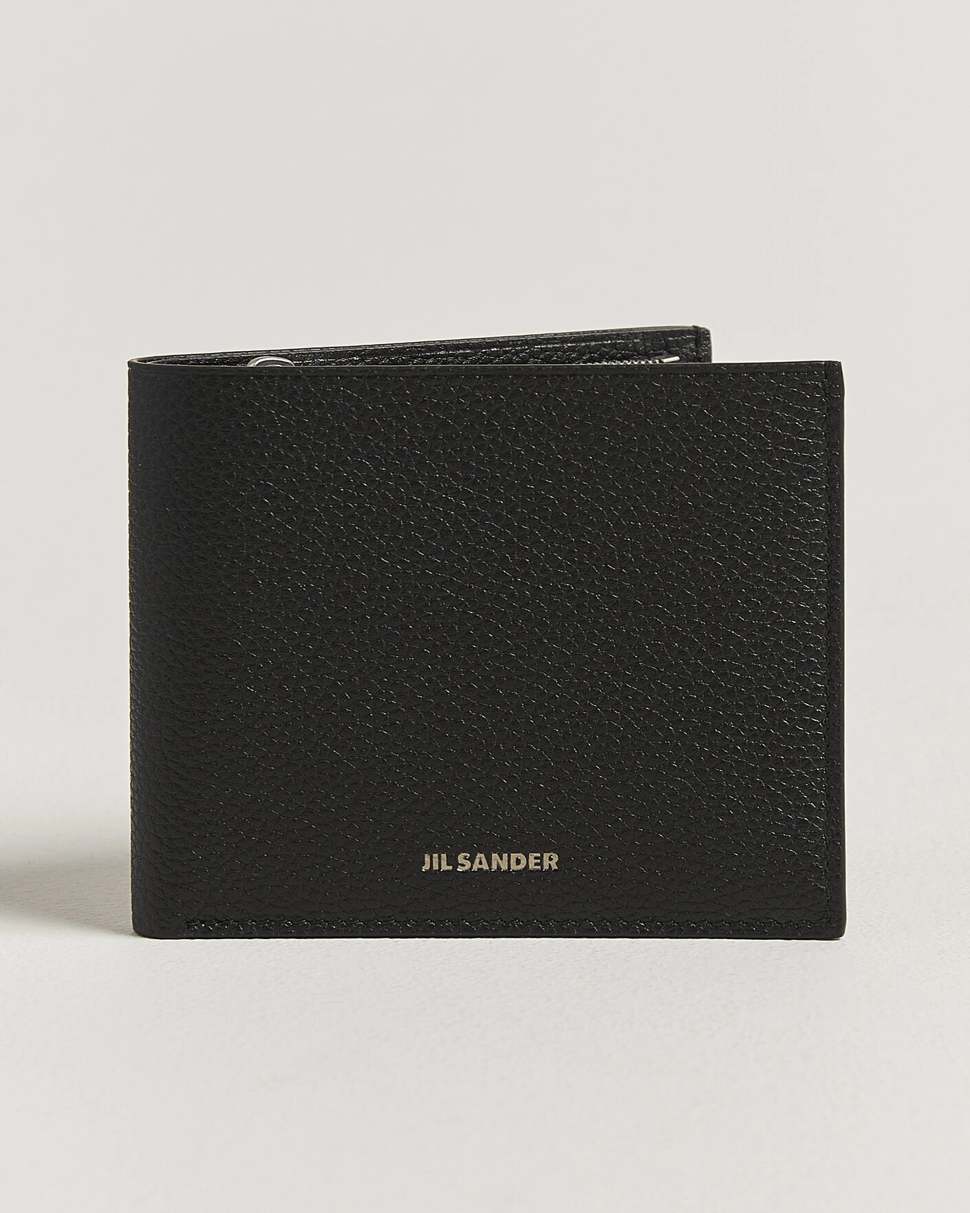 Herr | Plånböcker | Jil Sander | Grain Leather Zip Wallet Black