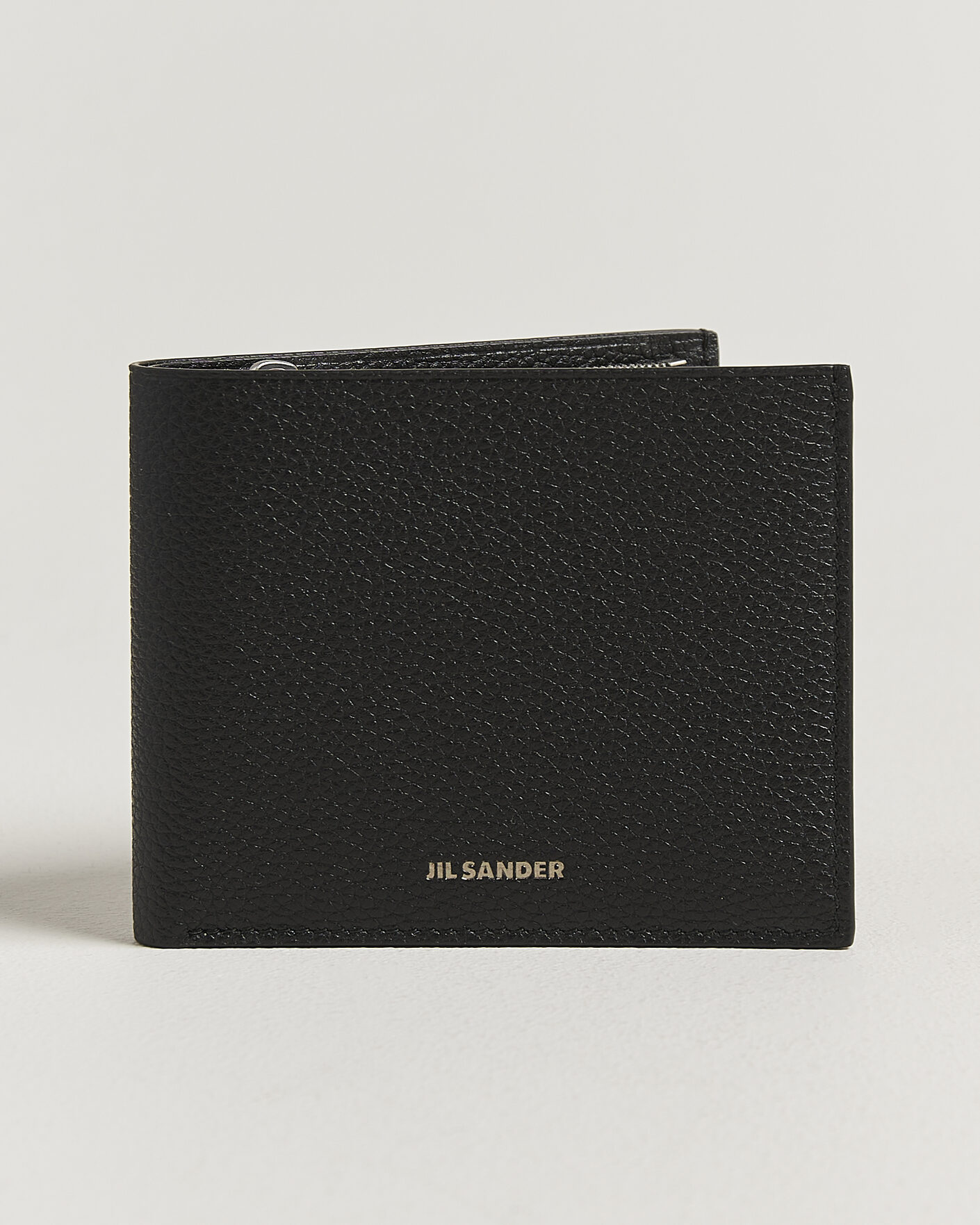 Herr | Plånböcker | Jil Sander | Grain Leather Zip Wallet Black